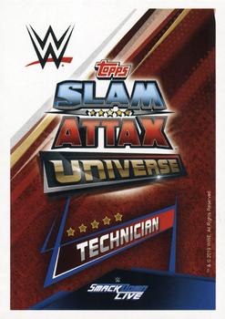 2019 Topps Slam Attax Universe WWE #73 Charlotte Flair Back