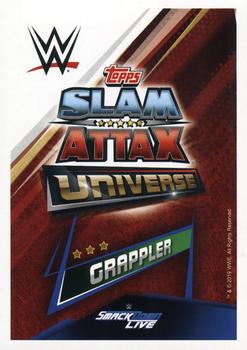 2019 Topps Slam Attax Universe WWE #78 Jinder Mahal Back