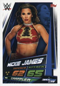 2019 Topps Slam Attax Universe WWE #88 Mickie James Front