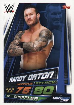 2019 Topps Slam Attax Universe WWE #93 Randy Orton Front