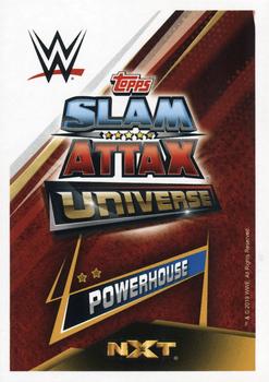 2019 Topps Slam Attax Universe WWE #105 Angelo Dawkins Back