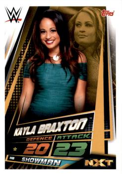 2019 Topps Slam Attax Universe WWE #118 Kayla Braxton Front