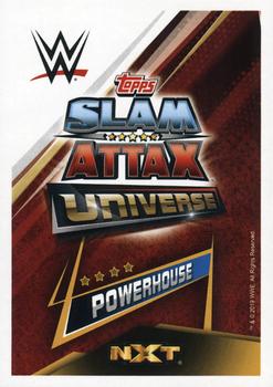 2019 Topps Slam Attax Universe WWE #129 Rhea Ripley Back