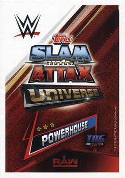 2019 Topps Slam Attax Universe WWE #161 AOP Back