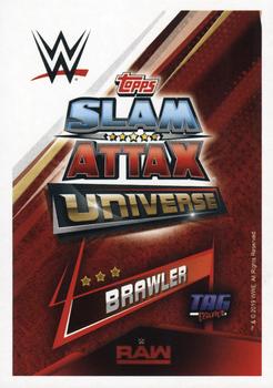 2019 Topps Slam Attax Universe WWE #163 The Revival Back