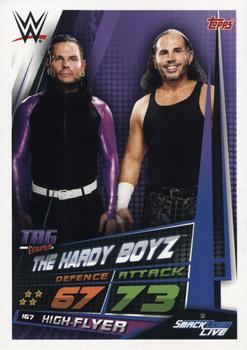 2019 Topps Slam Attax Universe WWE #167 The Hardy Boyz Front