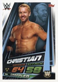 2019 Topps Slam Attax Universe WWE #188 Christian Front