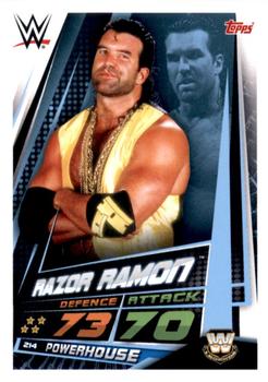 2019 Topps Slam Attax Universe WWE #214 Razor Ramon Front