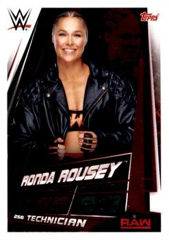 2019 Topps Slam Attax Universe WWE #256 Ronda Rousey Front