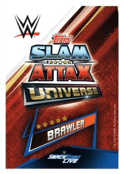 2019 Topps Slam Attax Universe WWE #261 Roman Reigns Back