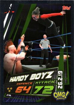 2019 Topps Slam Attax Universe WWE #278 The Hardy Boyz Front