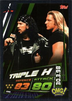 2019 Topps Slam Attax Universe WWE #289 Triple H Front