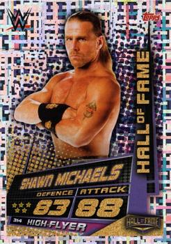 2019 Topps Slam Attax Universe WWE #314 Shawn Michaels Front