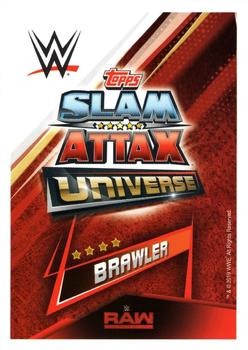 2019 Topps Slam Attax Universe WWE #325 Bray Wyatt Back