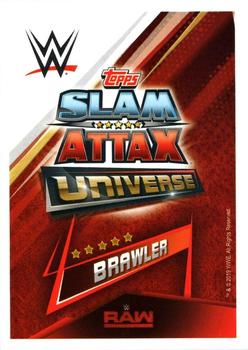 2019 Topps Slam Attax Universe WWE #329 Drew McIntyre Back