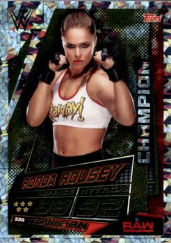 2019 Topps Slam Attax Universe WWE #338 Ronda Rousey Front
