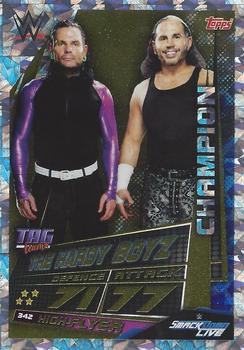 2019 Topps Slam Attax Universe WWE #342 The Hardy Boyz Front