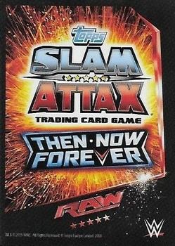 2015 Topps Slam Attax WWE: Then Now & Forever #1 Roman Reigns Back