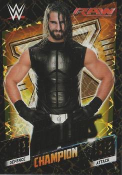 2015 Topps Slam Attax WWE: Then Now & Forever #3 Seth Rollins Front