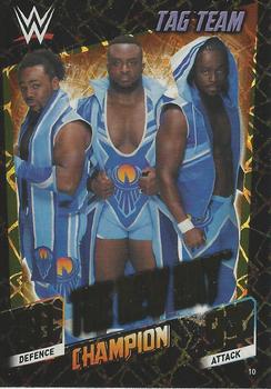 2015 Topps Slam Attax WWE: Then Now & Forever #10 The New Day Front