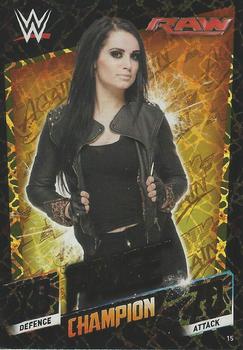 2015 Topps Slam Attax WWE: Then Now & Forever #15 Paige Front