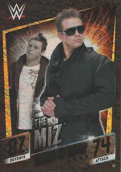2015 Topps Slam Attax WWE: Then Now & Forever #32 The Miz Front