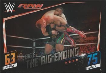 2015 Topps Slam Attax WWE: Then Now & Forever #34 Big E Front