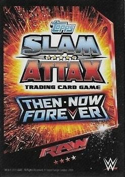 2015 Topps Slam Attax WWE: Then Now & Forever #67 Big Show Back