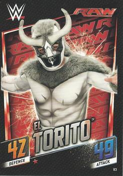 2015 Topps Slam Attax WWE: Then Now & Forever #83 El Torito Front