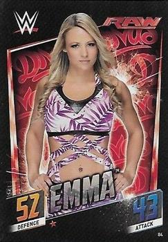 2015 Topps Slam Attax WWE: Then Now & Forever #84 Emma Front