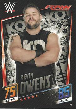 2015 Topps Slam Attax WWE: Then Now & Forever #95 Kevin Owens Front