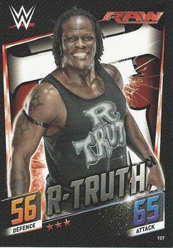 2015 Topps Slam Attax WWE: Then Now & Forever #107 R-Truth Front