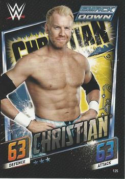 2015 Topps Slam Attax WWE: Then Now & Forever #125 Christian Front