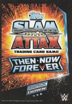 2015 Topps Slam Attax WWE: Then Now & Forever #131 Heath Slater Back