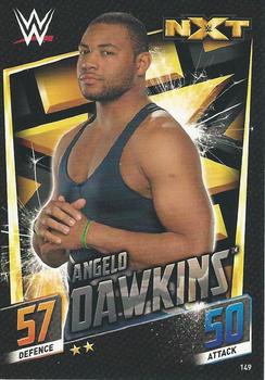 2015 Topps Slam Attax WWE: Then Now & Forever #149 Angelo Dawkins Front
