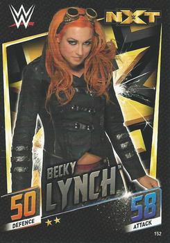 2015 Topps Slam Attax WWE: Then Now & Forever #152 Becky Lynch Front