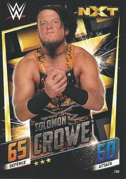 2015 Topps Slam Attax WWE: Then Now & Forever #180 Solomon Crowe Front