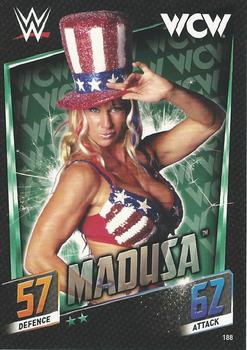2015 Topps Slam Attax WWE: Then Now & Forever #188 Madusa Front