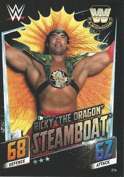 2015 Topps Slam Attax WWE: Then Now & Forever #214 Ricky Steamboat Front