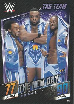 2015 Topps Slam Attax WWE: Then Now & Forever #233 The New Day Front
