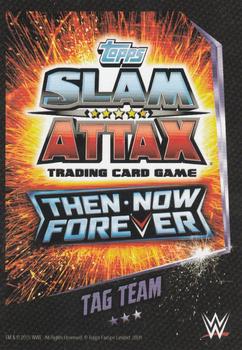 2015 Topps Slam Attax WWE: Then Now & Forever #234 The Bella Twins Back