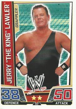 2013 Topps Slam Attax Superstars #82 Jerry Lawler Front