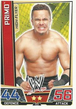 2013 Topps Slam Attax Superstars #102 Primo Front