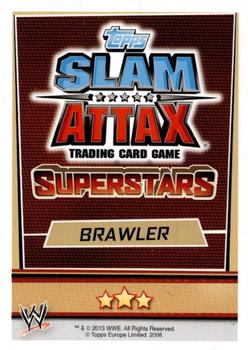 2013 Topps Slam Attax Superstars #95 Luke Harper Back