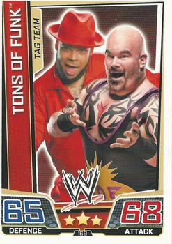 2013 Topps Slam Attax Superstars #169 Tons Of Funk Front