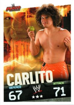 2010 Topps Slam Attax WWE Evolution #NNO Carlito Front