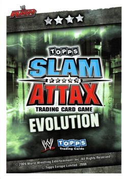 2010 Topps Slam Attax WWE Evolution #NNO Mark Henry Back