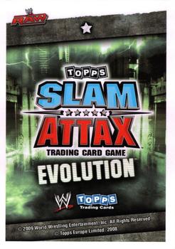 2010 Topps Slam Attax WWE Evolution #NNO Michael Cole Back