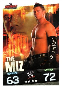 2010 Topps Slam Attax WWE Evolution #NNO The Miz Front