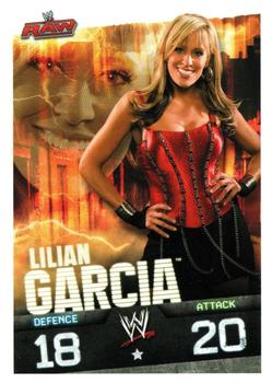 2010 Topps Slam Attax WWE Evolution #NNO Lilian Garcia Front